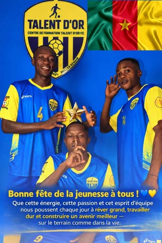 Fiers de porter les couleurs du Cameroun